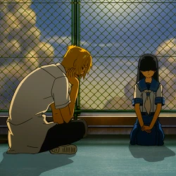 Чокнутая подружка — постер аниме