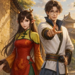 Лавка целебных снадобий из другого мира — постер аниме