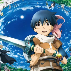 Отважное сердце — постер аниме