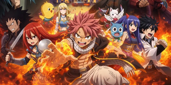 Сказка о хвосте феи: Жрица Жар-птицы — баннер