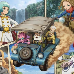 Страна песков — постер аниме