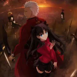 Судьба: Ночь схватки. Клинков бесконечный край (фильм) — постер аниме